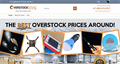 Desktop Screenshot of overstockstuff.com